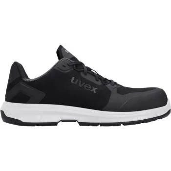 UVEX 6596/2 S3 chaussure basse taille 44 semelle PUR W11 noir/vert citron