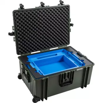 B&W satcom.case PP.1570 pour Starlink 3 bronze-vert