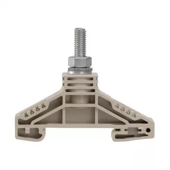 Weidmüller WF 6 borne à goujon 35 mm², raccordement à goujon, 125 A, 1000 V, beige foncé