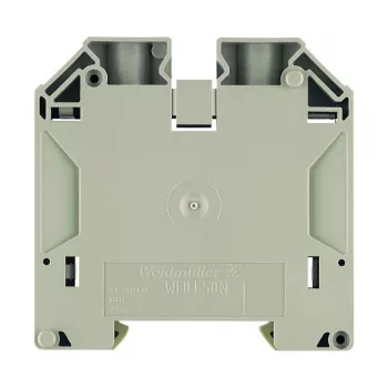 Weidmüller borne de passage WDU 50N, raccordement à vis, 50 mm², 1000 V, 150 A, beige foncé