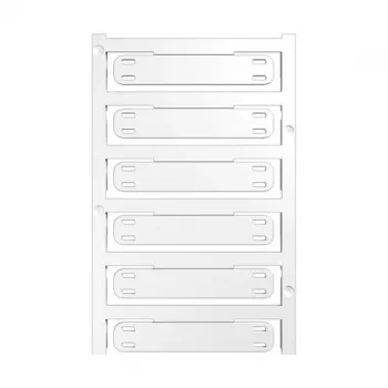 Weidmüller SFX 11/60 MC NE WS repérage de conducteur, 60 x 11 mm, PA66, blanc, 60 pièces