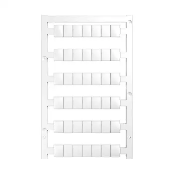 Weidmüller WS 10/8 PLUS MC NE WS marqueur de bornes, blanc, polyamide, 420 pièces