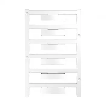 Weidmüller WAD 8 MC NE WS carte de marqueurs de bornier - 48 pièces - polyamide - blanc - -40 à 100 °C - V2
