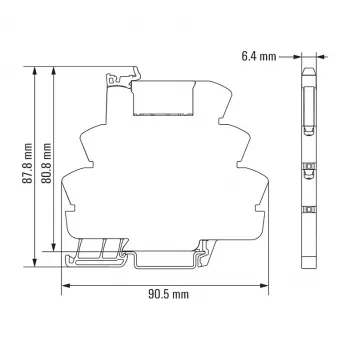 Weidmüller TRZ 24VDC 1CO coupleur de relais, 24 V DC, 6 A