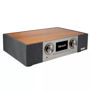 Albrecht DR 1000 système audio tout-en-un avec radio Internet, DAB+, FM, CD, Bluetooth, Wi-Fi