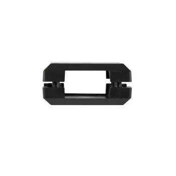 ALLNET Brick'R'knowledge ALL-BRICK-0142 Boîtier en plastique 1x1, noir, dessus et dessous, lot de 10