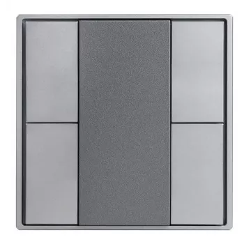 Contrôleur LED SYNERGY21 EOS 08 KNX bouton-poussoir verre B 4 voies blanc
