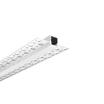 Profilé en U LED Synergy 21 200 cm ALU068-R pour cloison sèche