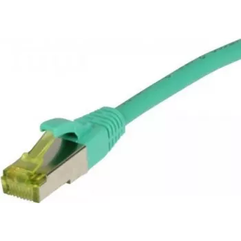 Câble patch SYNERGY21 RJ45, CAT6A 500MHz, 15 m, vert, S/FTP, TPE/LSZH (Ultraflex), AWG26, avec câble brut Cat.7