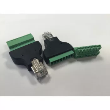 ALLNET STT-RJ45 Connecteur RJ45 non blindé Cat.6 à terminaison sur site pour KEFA Phoenix