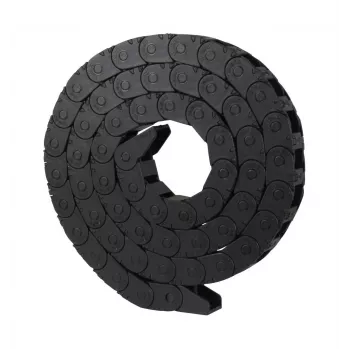 ALLNET 4duino Chaîne porte-câbles 3D Towlines 10mm x 10mm intérieur, 1m, noir, fermeture rapide (ALLTow12mm)