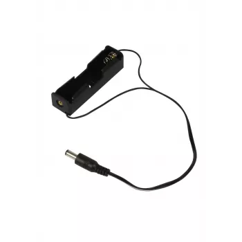 ALLNET Batterie lot de 1 pour accumulateur Li-ion 18650 avec connecteur jack 5,1x2,1 mm