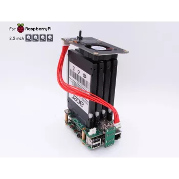 Module d'extension ALLNET SATA NAS HAT Top Board pour Raspberry Pi