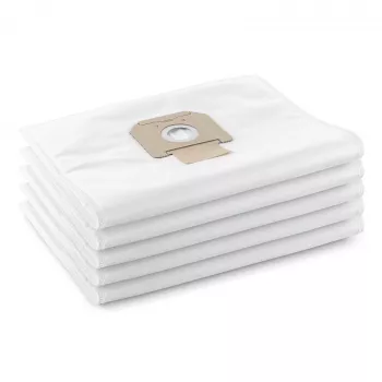 Kärcher 6.907-361.0 Sacs filtre en non-tissé pour NT 40/1, NT 45/1, NT 55/1, 5 pièces