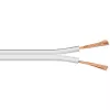Câble d'enceinte en rouleau GOOBAY blanc 10 m