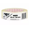 Ruban de masquage de précision Tesa NOPI 50m x 30mm jaune/crème