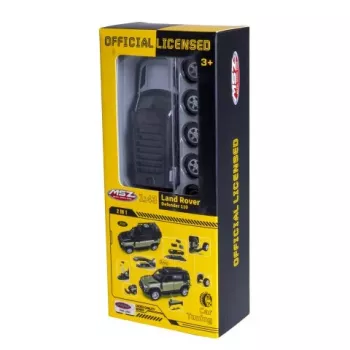 Voiture radiocommandée JAMARA Land Rover Defender 1:43 2 en 1 argent 3+