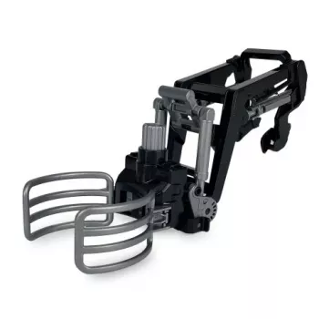 Jamara Chargeur frontal avec pince à balles pour tracteur RC échelle 1:24 (423287)