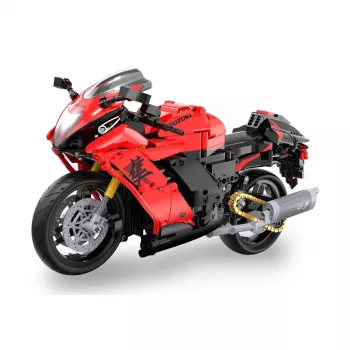 JAMARA CaDA Suzuki Hayabusa 1:6 set de briques de construction rouge