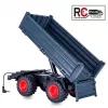 Remorque basculante Jamara anthracite pour tracteur RC MB-trac 1000 1:24S (423265)