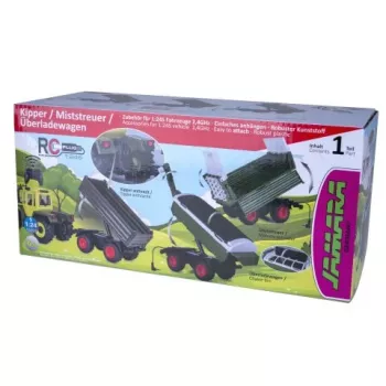 JAMARA Épandeur à fumier vert pour tracteur RC MB-trac 1000 1:24S (423267)