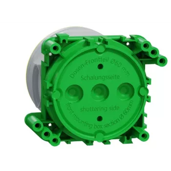 Boîte de dérivation encastrée MERTEN MEG3970-7504 Verte 68 mm