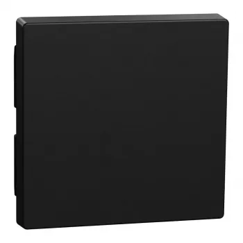 Merten Cache-touche Noir mat System M MEG3300-0403