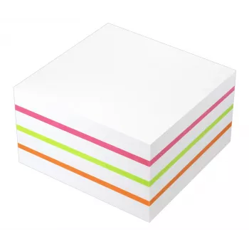 inFO Cube Sticky Notes Standard 5654-68 Assorted 1 pc