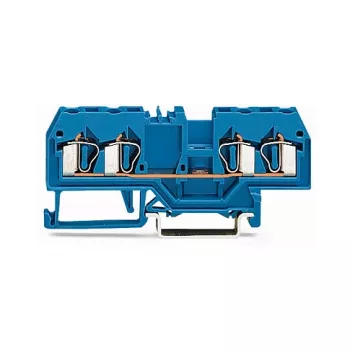 Borne de passage 4 conducteurs WAGO 280-834, 2,5 mm²