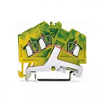 Borne de terre 3 conducteurs WAGO 280-637, 2,5 mm²