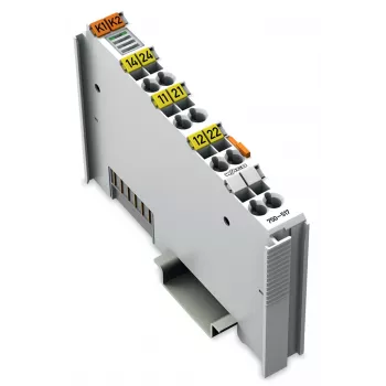 WAGO 750-517 - module de sortie relais 2 canaux, isolation 1,5 kV, 24 VDC, rail DIN