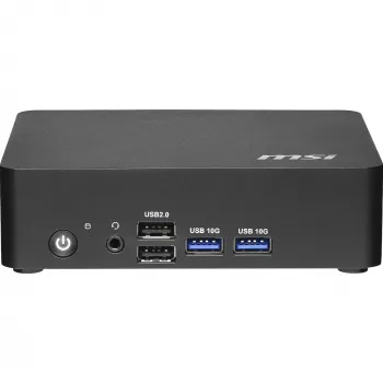 MSI Cubi NUC TWG S-007AT mini PC, Intel Core i5-10210U, 8 Go DDR4, 128 Go SSD, Windows 11 Pro, noir