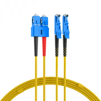 Câble réseau fibre optique EFB Elektronik E2000 (M) vers SC monomode (M)
