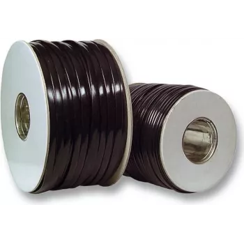 Câble plat modulaire EFB Elektronik 10 conducteurs noir, couronne 100 m