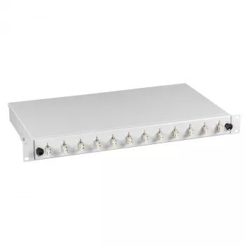 EFB Electronics Boîtier d'épissure 6x LC-Duplex SM extractible 1U montage en rack partiellement équipé