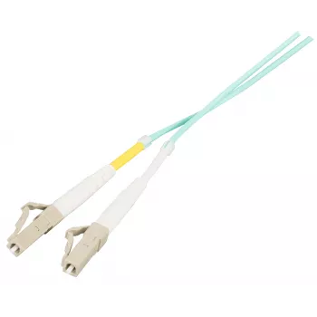 EFB Elektronik Presse-étoupe IP67 M25 fiche LC-Duplex vers fiche LC-Duplex OM3 5m