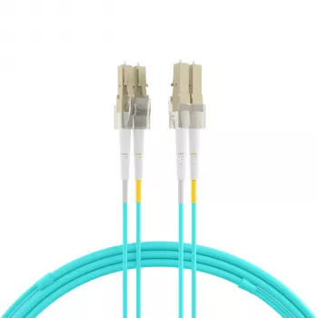 EFB Elektronik IPL-DF-LCULCU-3-0100 - 1 m - OM3 - LC duplex - aqua