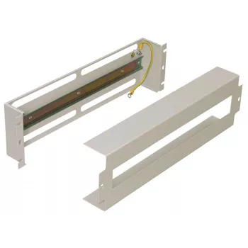 Boîtier de distribution d'énergie / disjoncteur 19 pouces 3U EFB-Elektronik, RAL 9005 noir profond