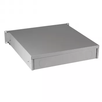 Tiroir verrouillable pour clavier et documents 19 inch 2U EFB Elektronik RAL 7035