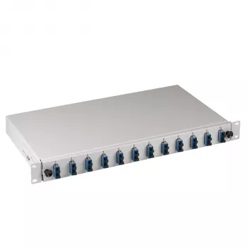 Boîtier d'épissure EFB Electronics SC 9/125 OS2 extractible 12 pigtails 6 coupleurs