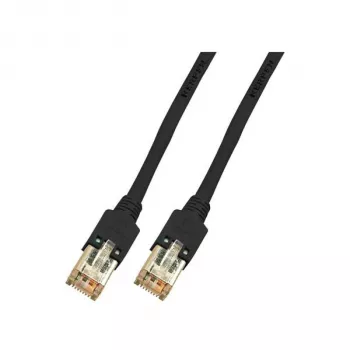 Câble de raccordement RJ45 EFB Electronics Cat.5e F/UTP LSZH Draka UC300 TM11 noir 0,15m