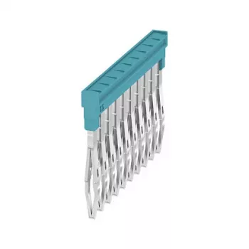 Connecteur transversal Weidmüller ZQV 1.5N/10 BL, 10 pôles, bleu, 20 pièces