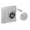 Plaque de recouvrement ALRE JZ-001.100 55 x 55 mm blanc pur similaire RAL 9010