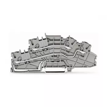 WAGO 2003-6642 Borne de passage, TOPJOB® S, 2 conducteurs, 4 mm², gris, 800 V, 24 A