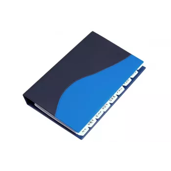 Eichner Porte-cartes de visite Slim Blue, 1 pièce