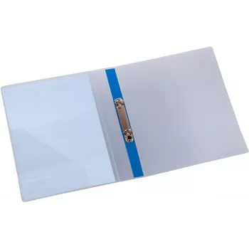 Classeur de présentation à anneaux Eichner 2 anneaux gris-transparent