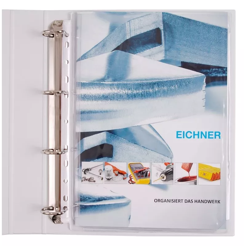 Eichner 10 pochettes de documents transparentes A4