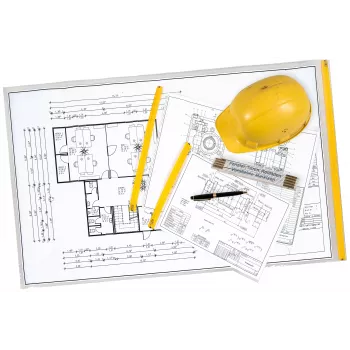 Eichner 5 pochettes de protection pour plans A0, transparentes