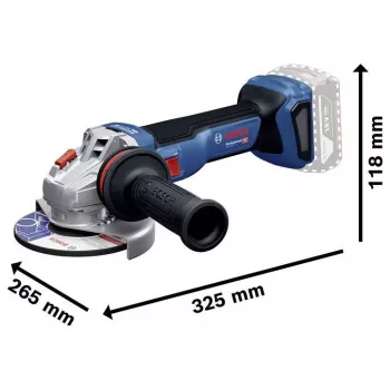 Kit combiné BOSCH POWERTOOLS 18 V perceuse-visseuse sans fil, visseuse à chocs, marteau perforateur, meuleuse d'angle (kit de 4 outils)