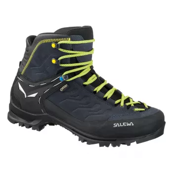 Chaussures de randonnée SALEWA Rapace GTX pour homme - Night Black/Kamille - UK 9.5 (EU 44)